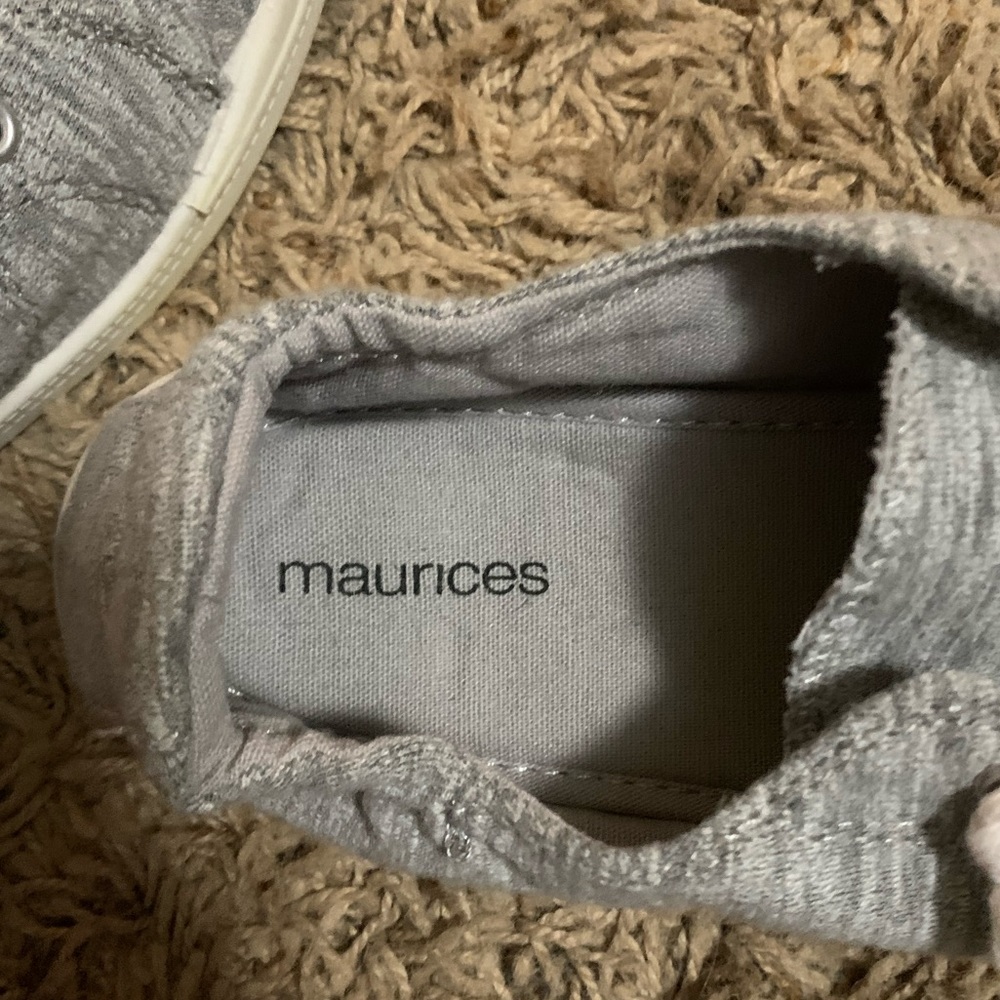 Maurices Slip on Lace Up Shoes, Size 9